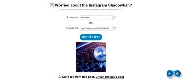 How to understand if you are in Shadowban Instagram