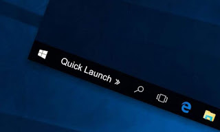 Quick Launch to Taskbar in Windows 10 and 7 (like XP)
