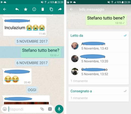 How to see who reads Whatsapp group messages