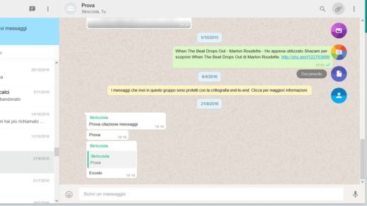 How to send files on WhatsApp from PC