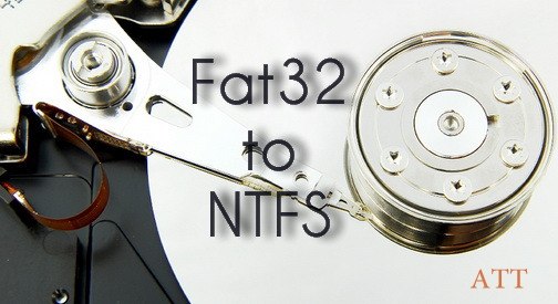 Comment convertir un disque dur de FAT en NTFS