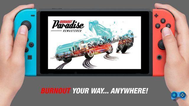 Burnout Paradise Remastered, the Nintendo Switch version is shown in a new trailer