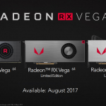 AMD, dio a conocer oficialmente los precios y especificaciones de las nuevas GPU RX Vega 56 y RX Vega 64