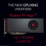 AMD, dio a conocer oficialmente los precios y especificaciones de las nuevas GPU RX Vega 56 y RX Vega 64