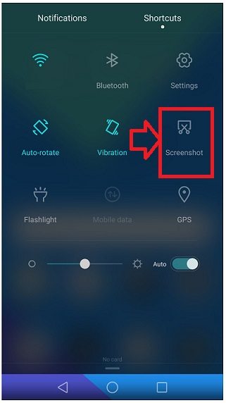 How to make and save screenshots with Huawei Honor